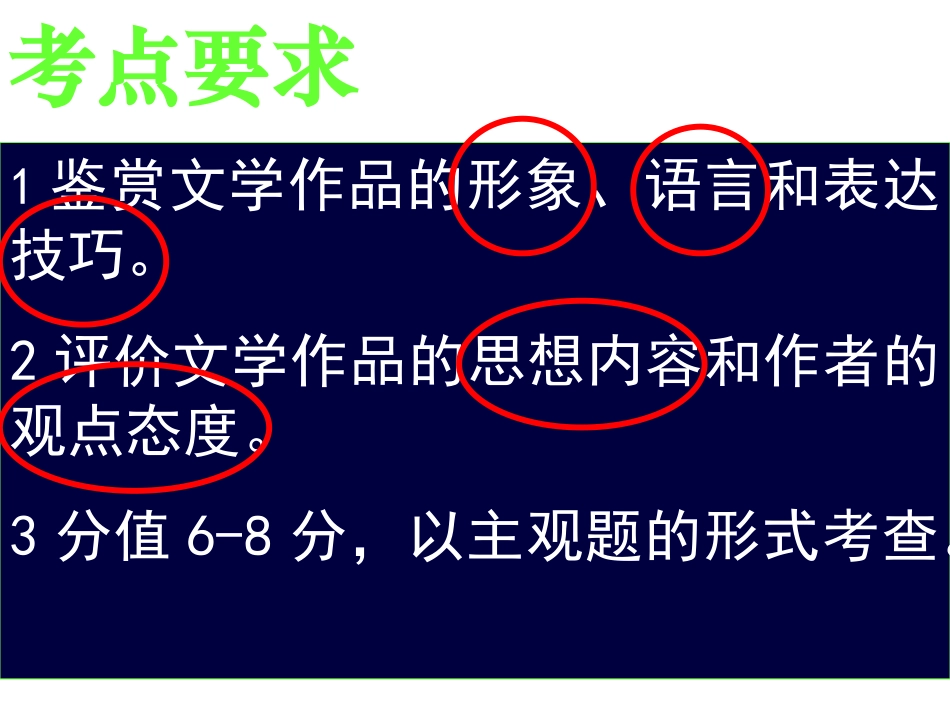 诗歌鉴赏复习_第2页