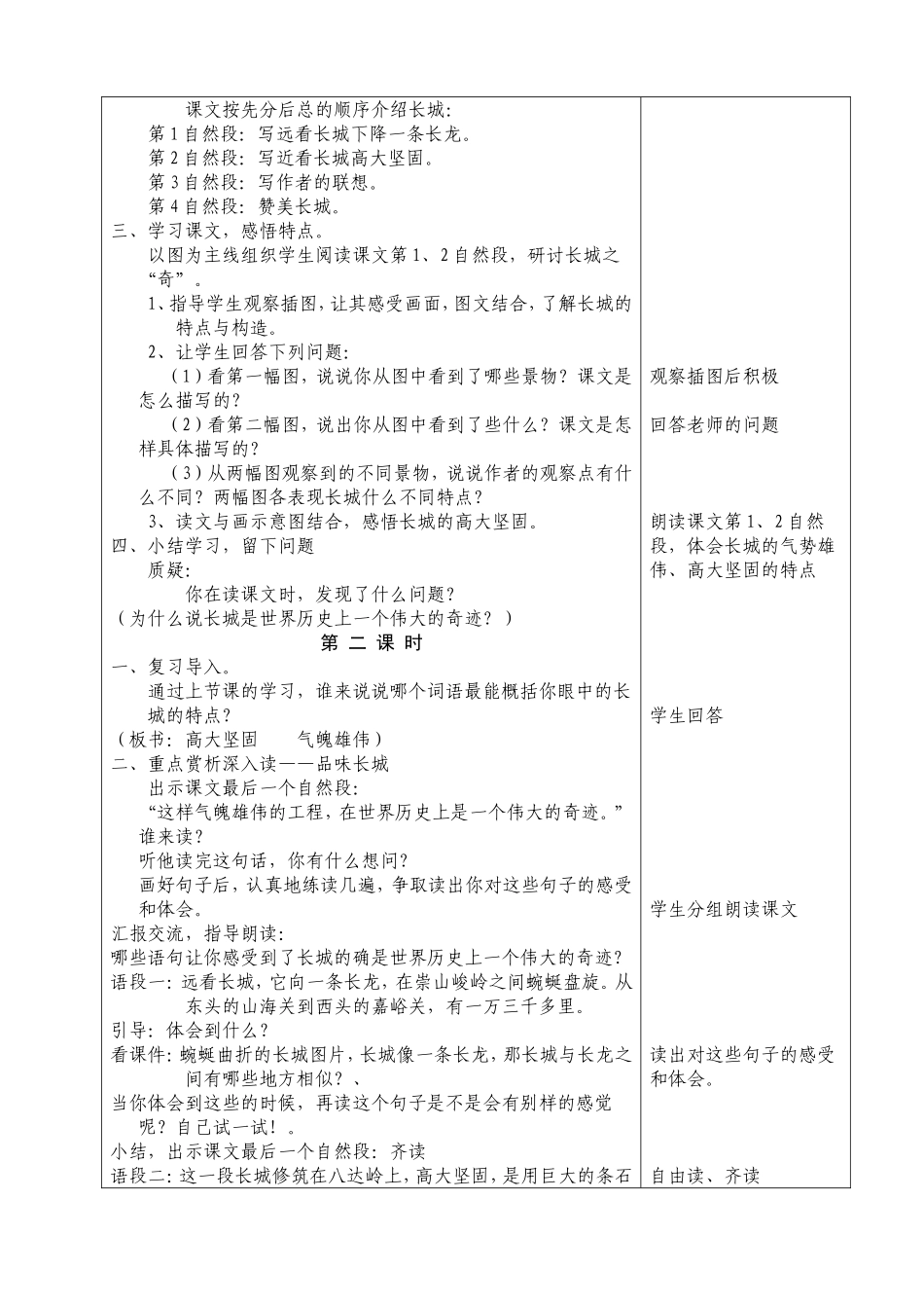 四年级语文第五单元备课_第3页