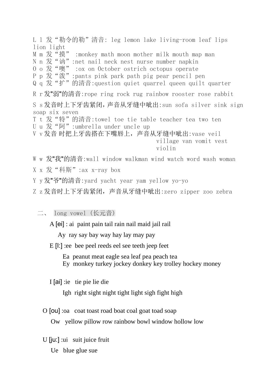 自然拼音法(Phonics-教学法-)_第2页