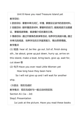 Unit8HaveyoureadTreasureIslan