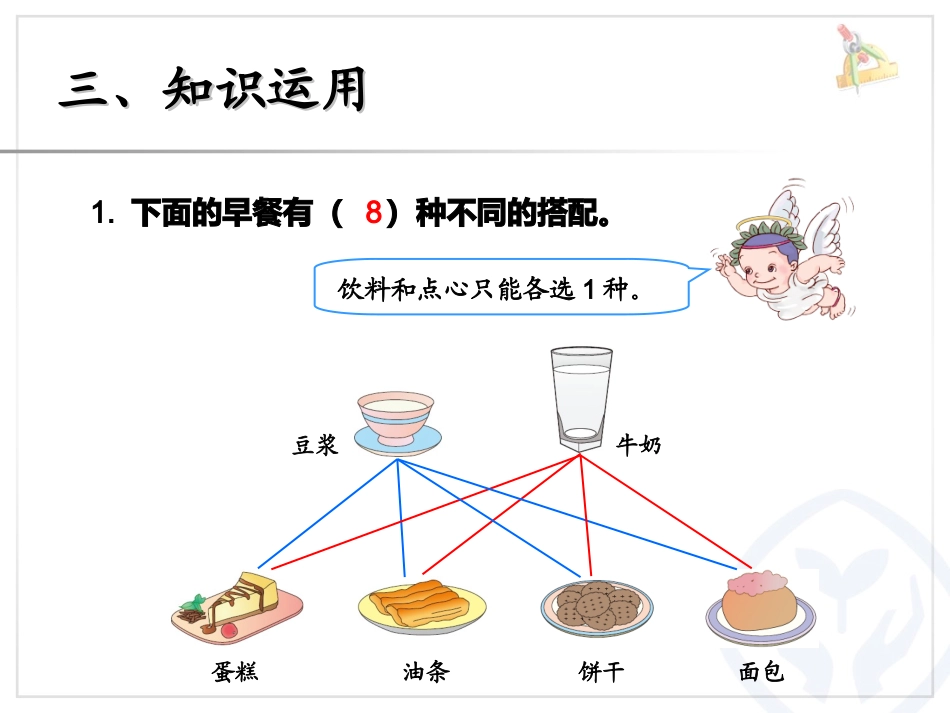 人教2011版小学数学三年级简单的搭配_第2页