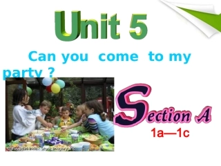 英语：-Unit5《Can-you-come-to-my-party》课件(3)(人教版八上)