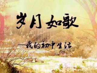 岁月如歌—我的初中生活-(2)