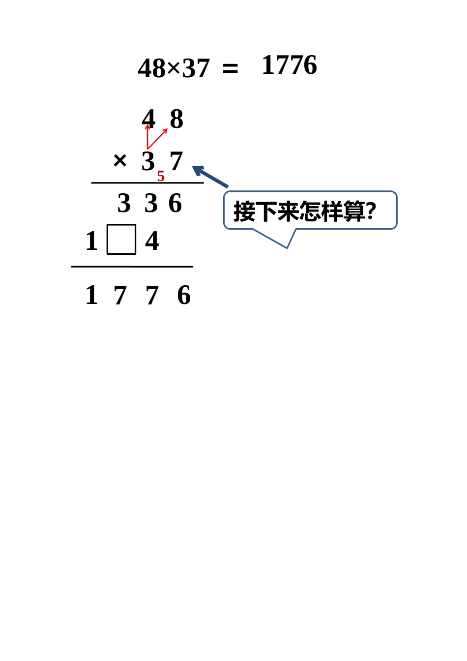 人教2011版小学数学三年级乘数是两位数的乘法-笔算乘法(进位)_第3页