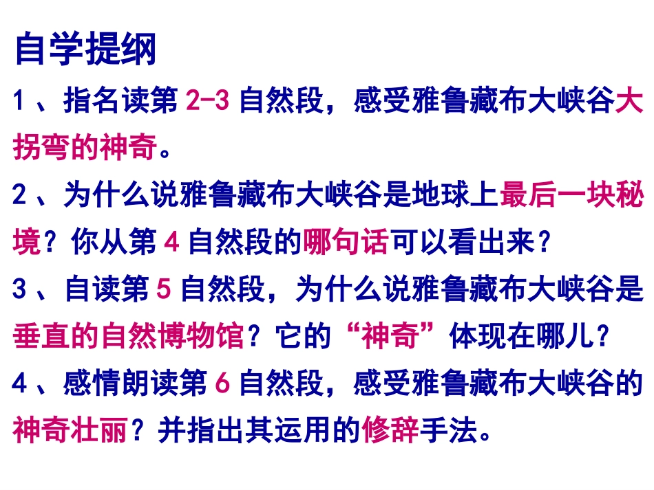 《雅鲁藏布大峡谷》_第3页