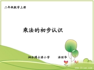 《乘法的初步认识》-(2)