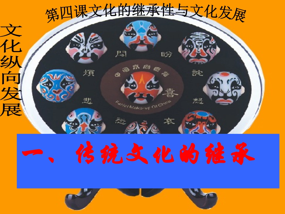 传统文化的继承w_第1页