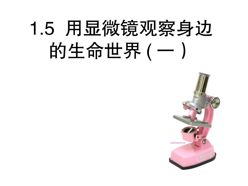 2用显微镜观察_第1页