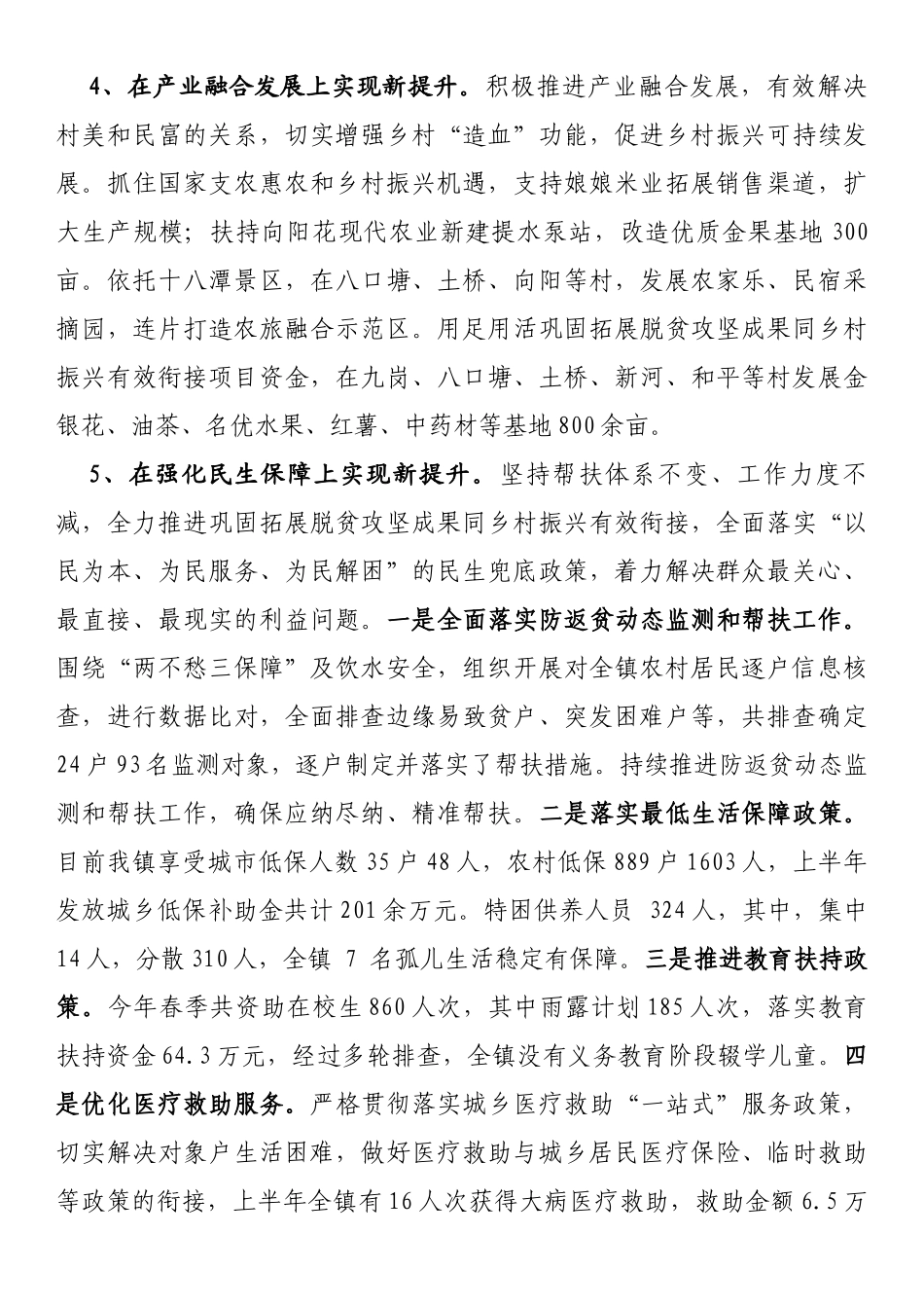 镇乡村振兴工作报告_第3页