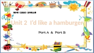 Unit2-I'd-like-a-hamburger