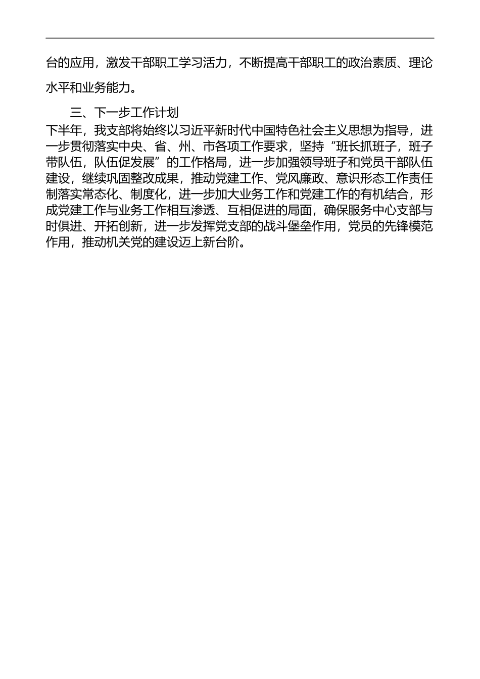防震减灾局党支部关于党组织书记抓党建述职报告查摆问题整改回头看工作情况报告_第3页