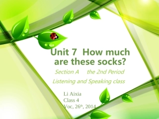 Unit5(Period2)ListeningandSpeaking