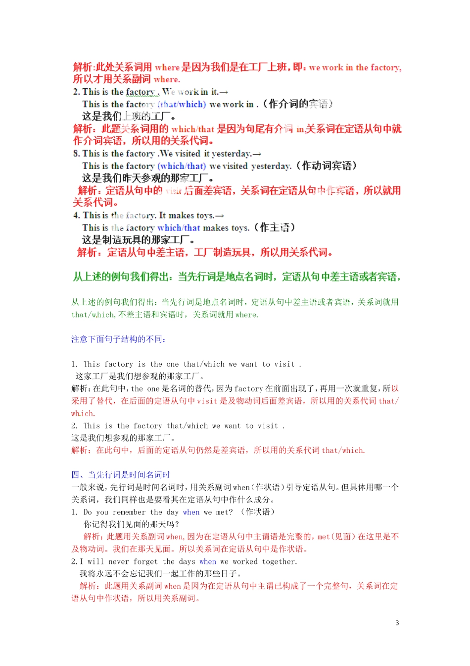 (直击高考)2013高考英语-语法重难点系列-专题09-定语从句的难点和考点_第3页