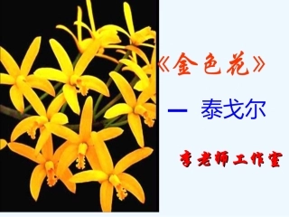 (部编)初中语文人教2011课标版七年级上册金色花-(8)