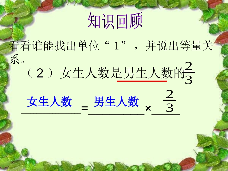 2、简单的分数乘法实际问题(1)_第3页