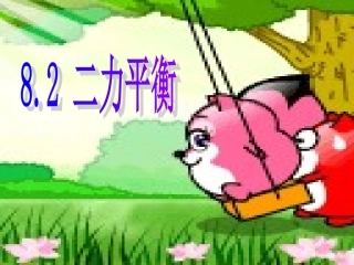 二力平衡演示文稿1