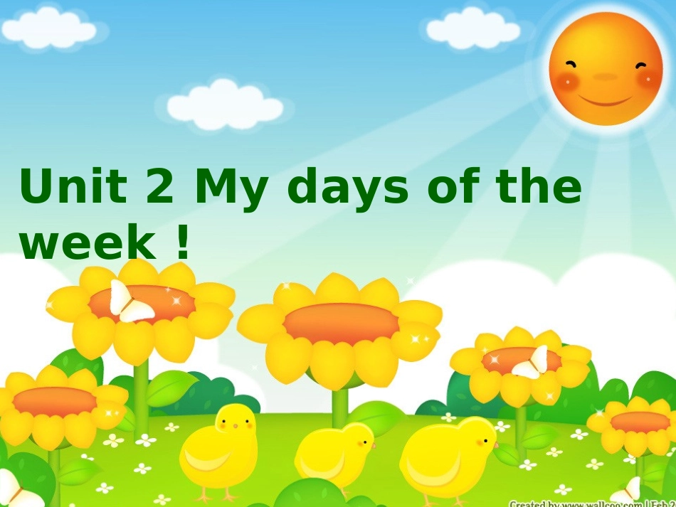 boo5Unit2Readandwritedaysofweek_第1页