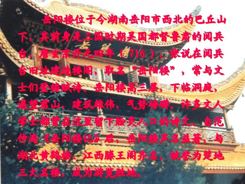 5.岳阳楼记_第3页