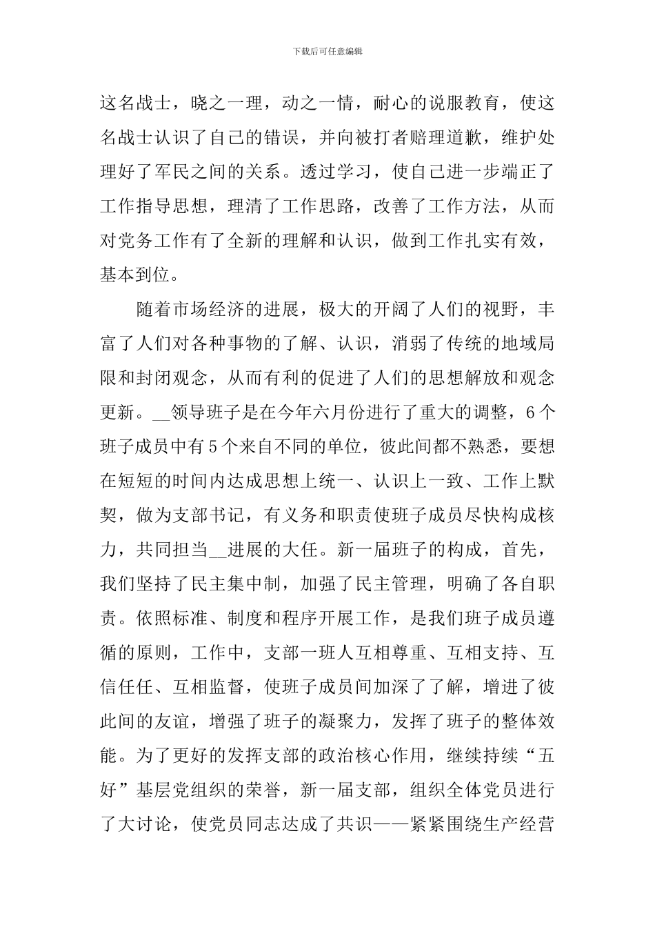 2024年支部书记度述职报告_第3页