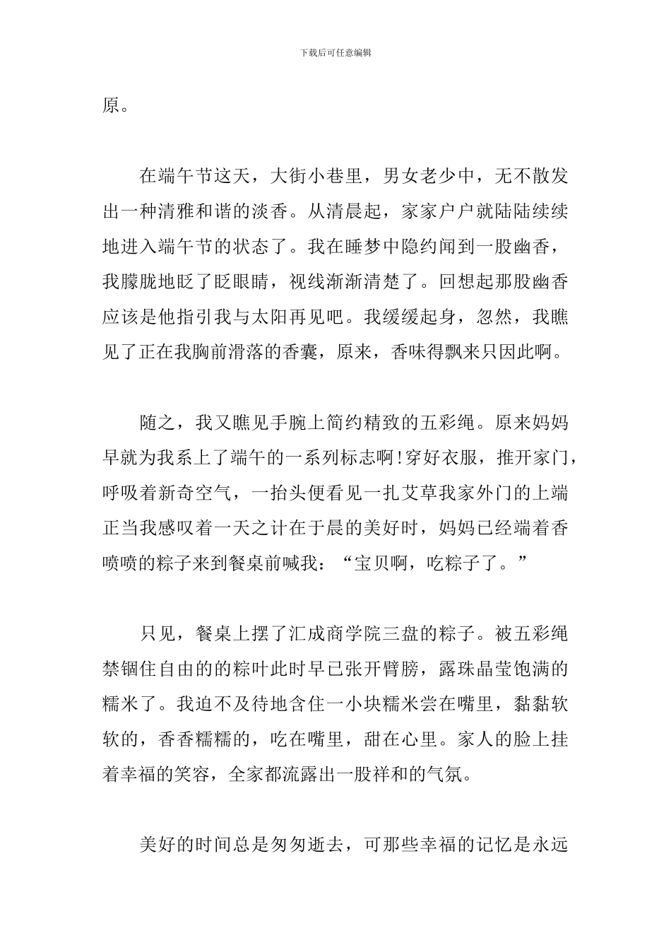 2024年端午节的见闻作文600字_第3页