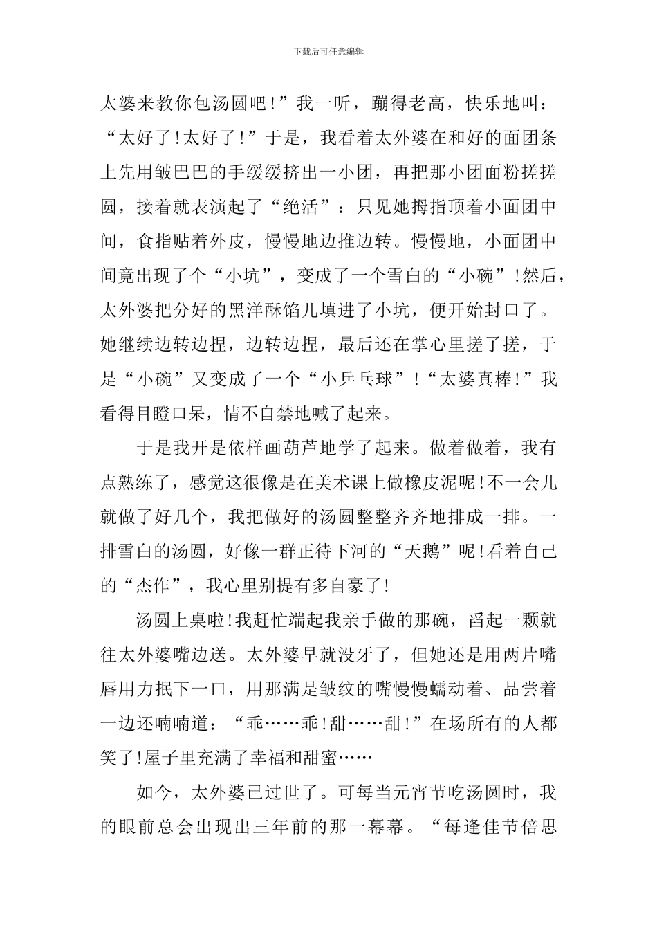 2024快乐的元宵节作文800字三篇_第2页