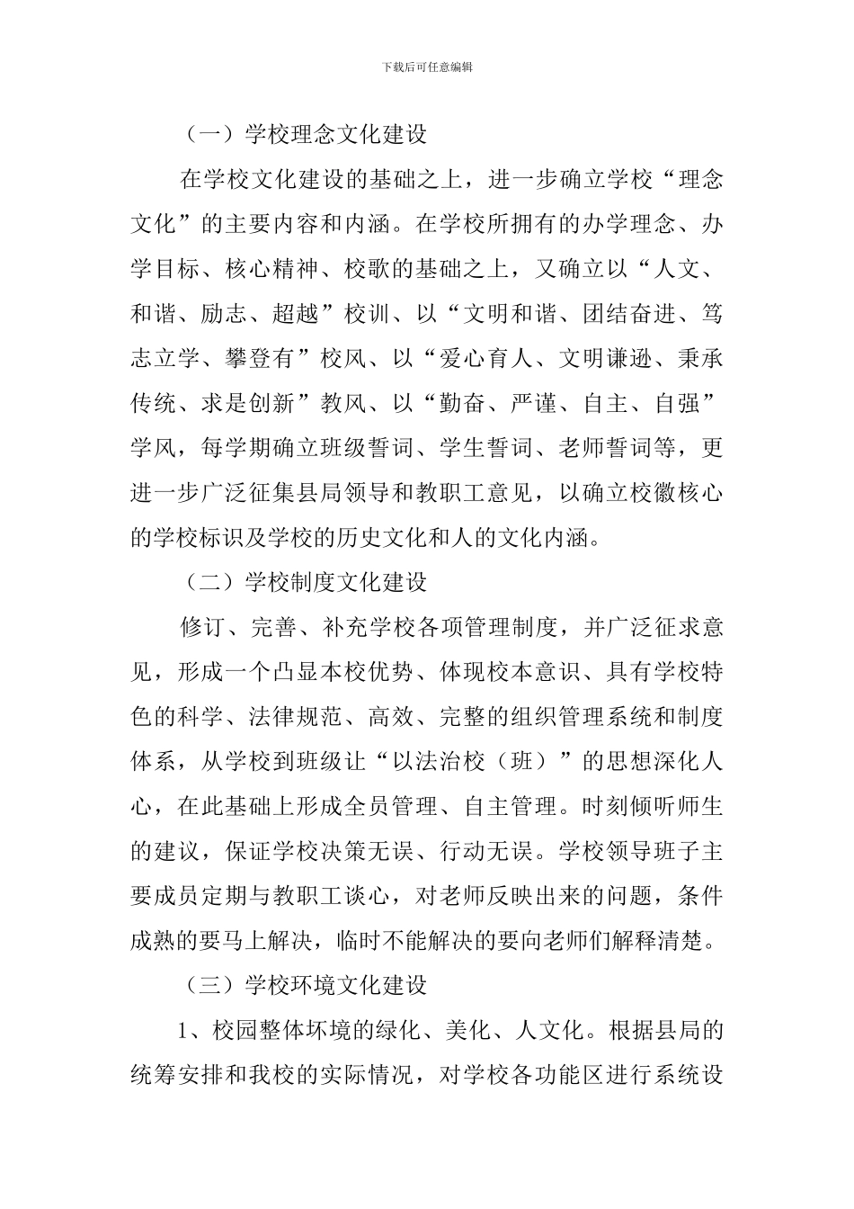 2024校园文化建设实施方案_第3页