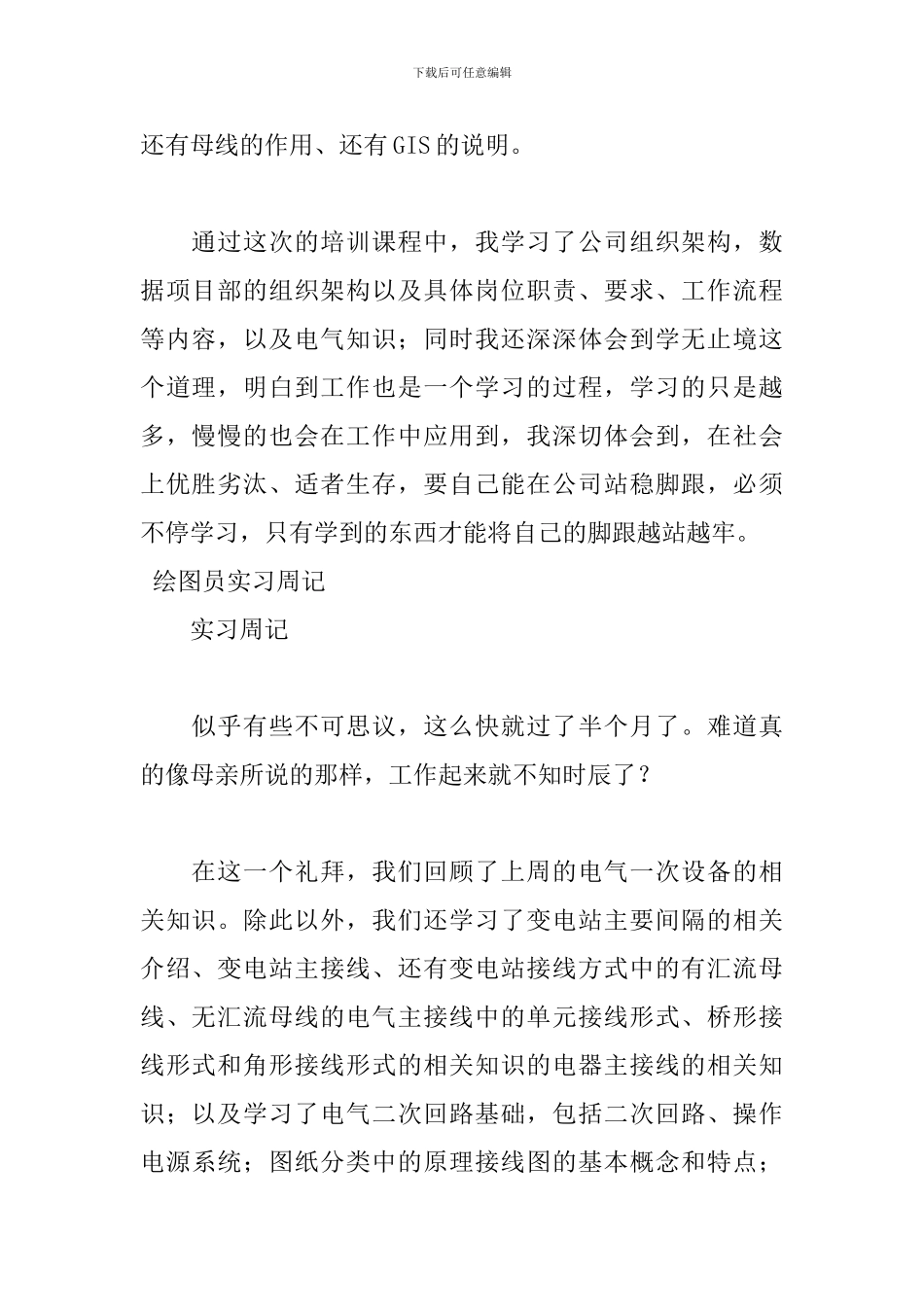 2024绘图员实习周记范文_第2页
