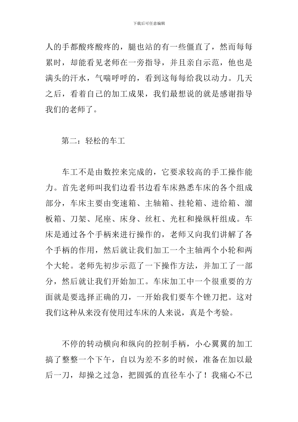 2024钳工实训报告范文_第3页