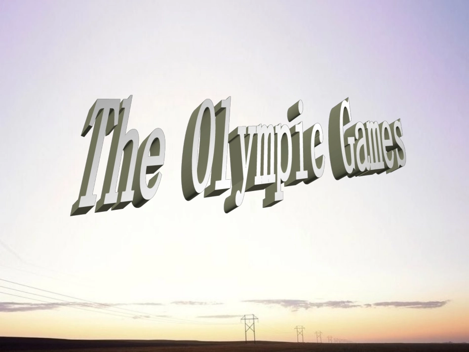 高中英语-U2-Reading-The-Olympic-Games课件-牛津版必修4_第3页