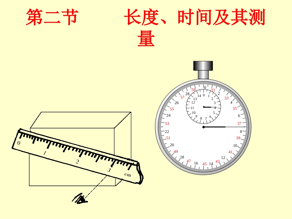 第二节长度与时间的测量_第1页