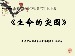 2生命的突围