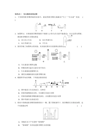 1.生长素的发现