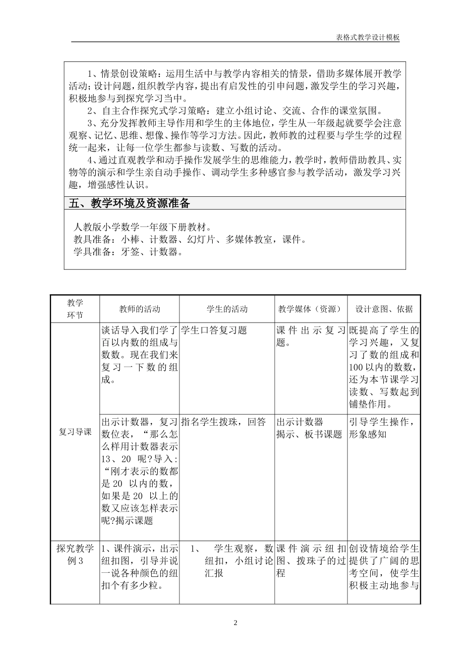 小学数学人教2011课标版一年级100-以内数的读数与写数_第2页