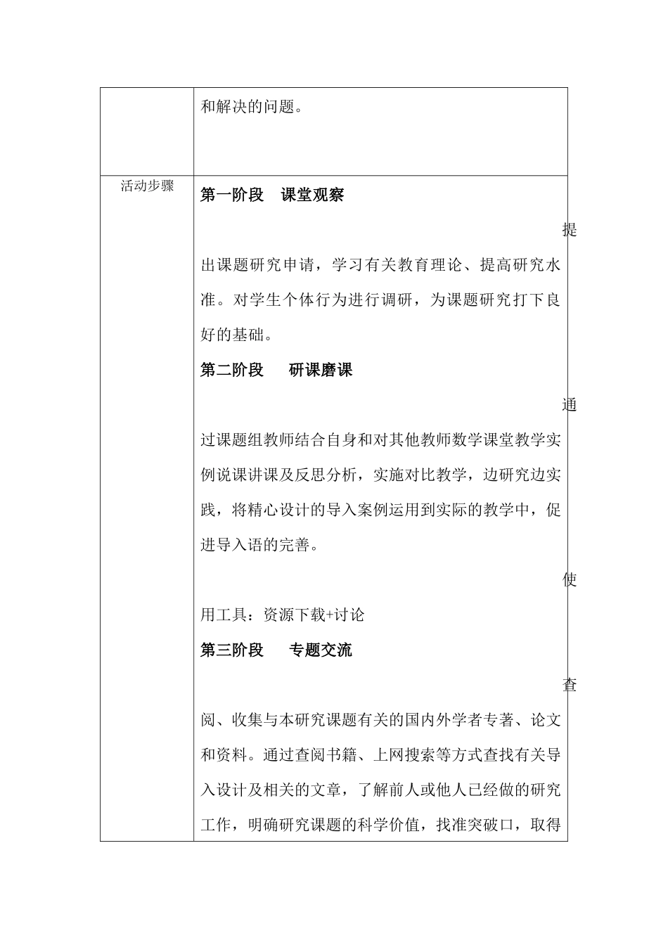 研修活动方案设计(模板)--陈逸蓉_第3页