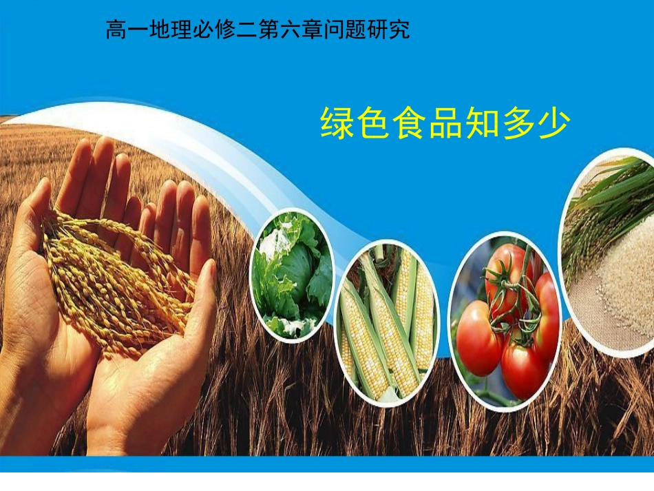 问题研究-绿色食品知多少_第1页