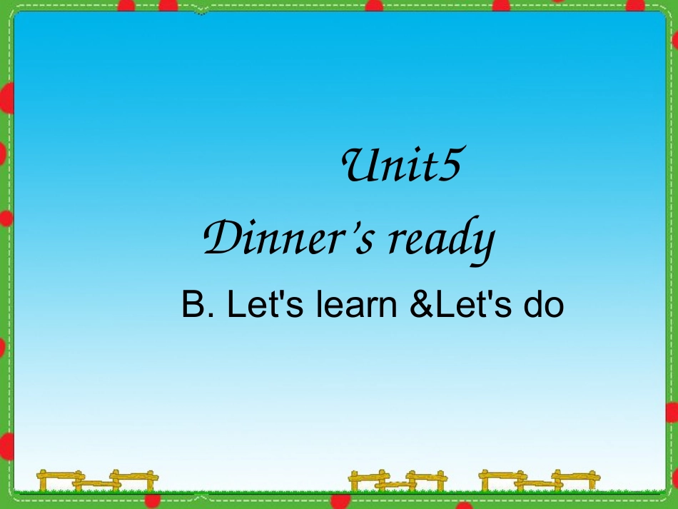 Unit5-Blet's-learn_第1页