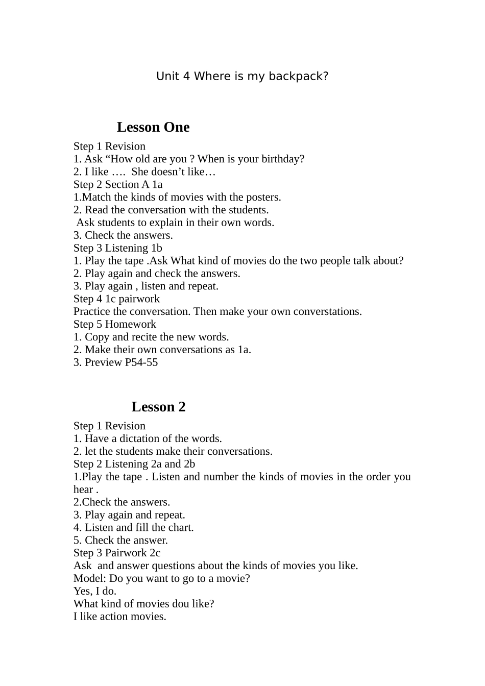 Unit-4-Where-is-my-backpack_第1页