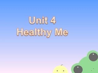 Unit-4-Healthy-Me-Lesson-19-Let's-Exercise!-课件2