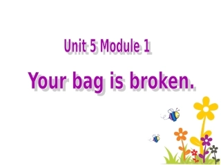 Unit1Yourbagisbroken.