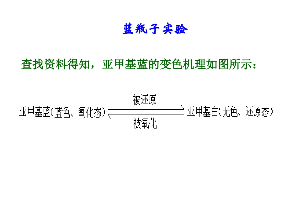 实验1-1蓝瓶子实验_第3页