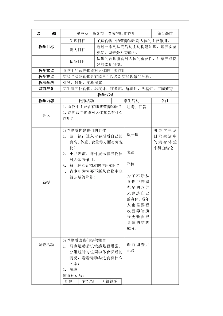 营养物质的作用_第1页