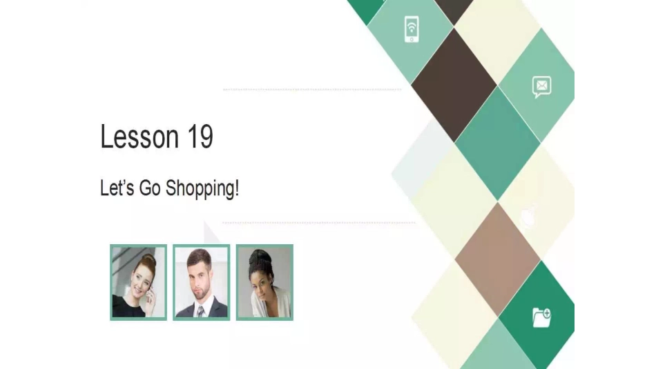 Lesson19Let'sGoShopping!_第1页