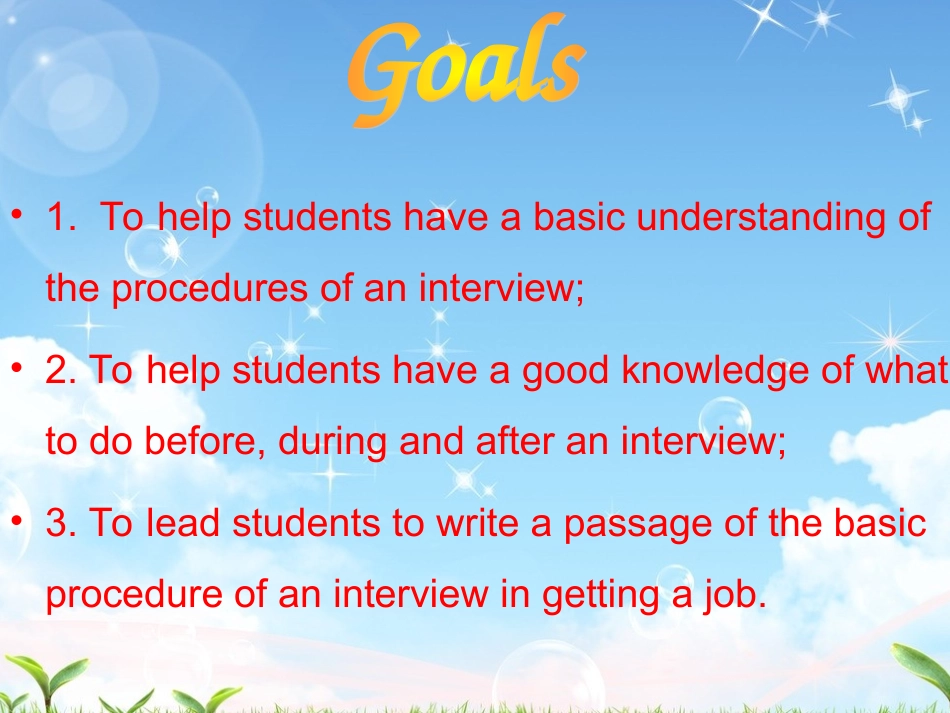 Reading(2)：Tipsforjobinterview_第2页