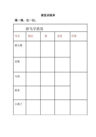 12群鸟学艺