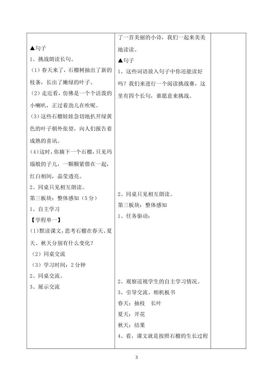 石榴第一课时_第3页