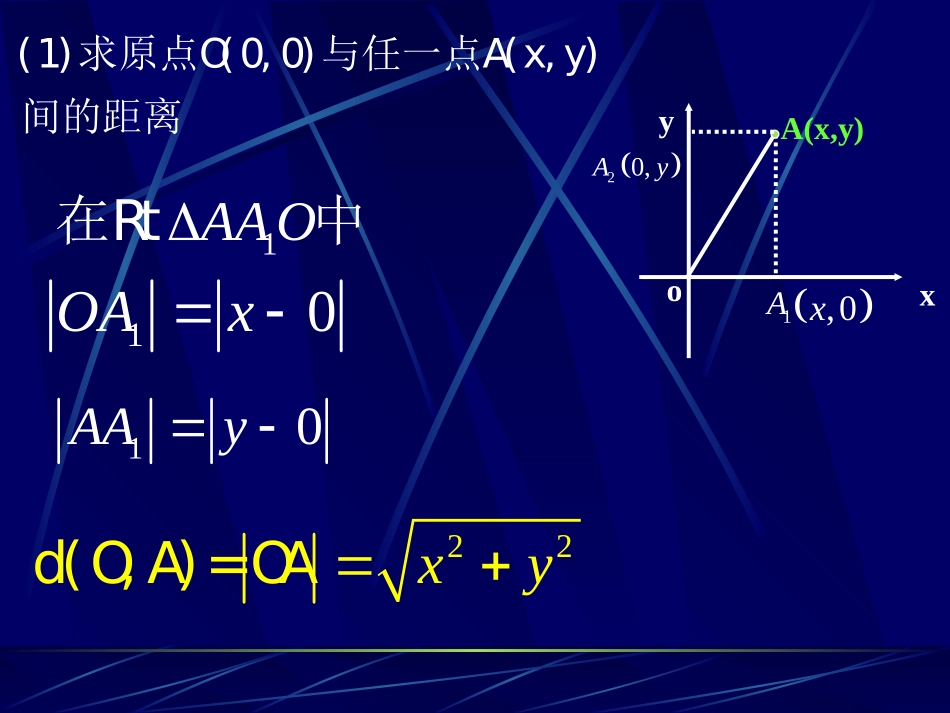 2.1.2平面直角坐标系中的基本公式_第3页