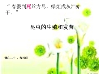 第二节昆虫的生殖和发育