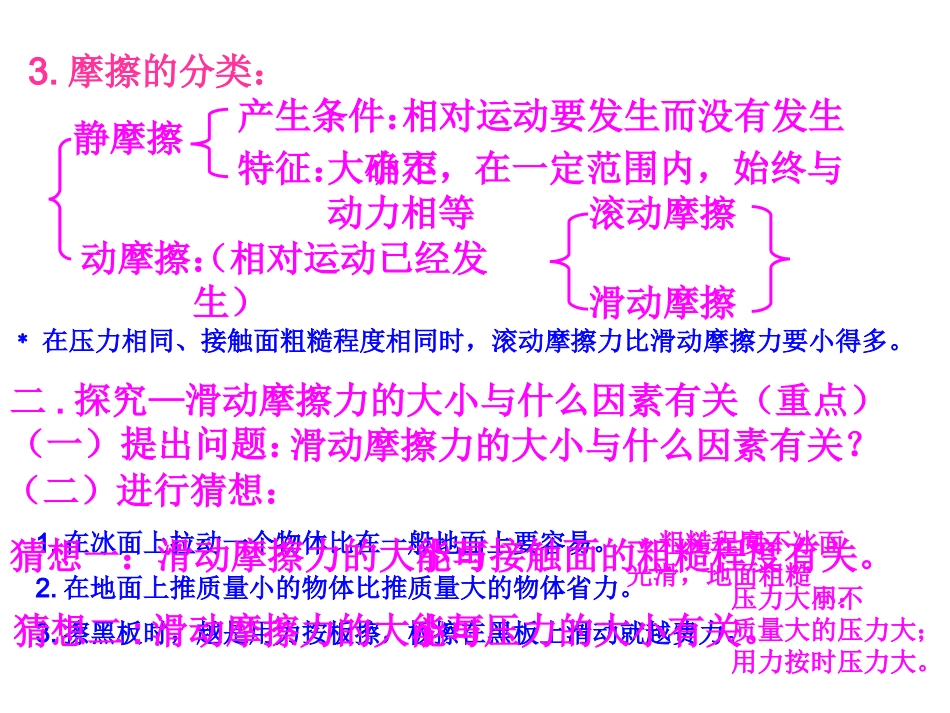 7.6学生实验：探究—摩擦力的大小与什么有关_第3页