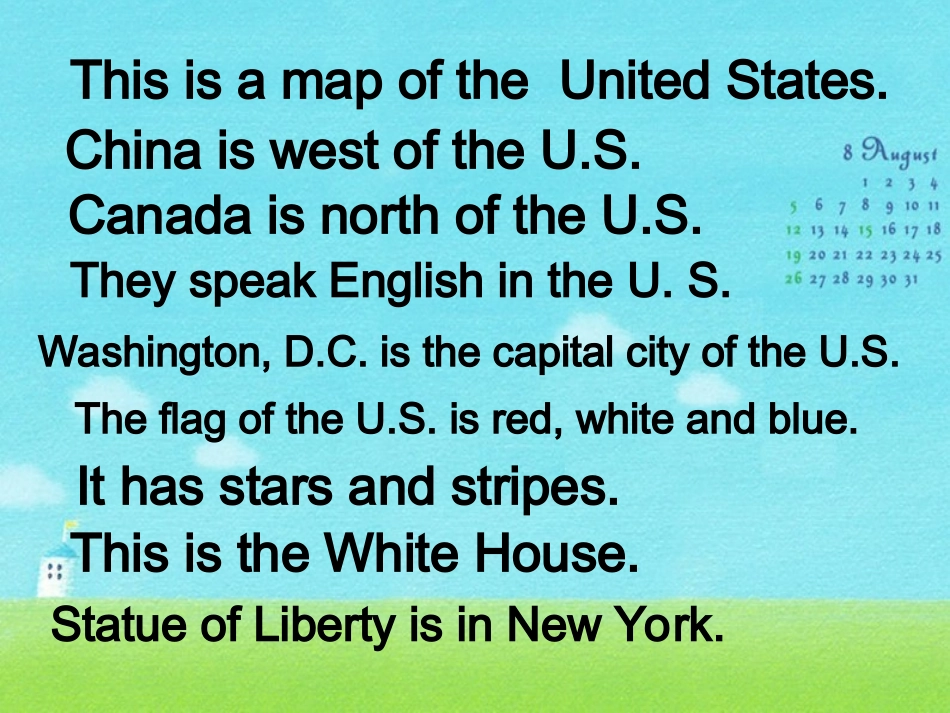 五年级上册lesson-11-Australia_第3页
