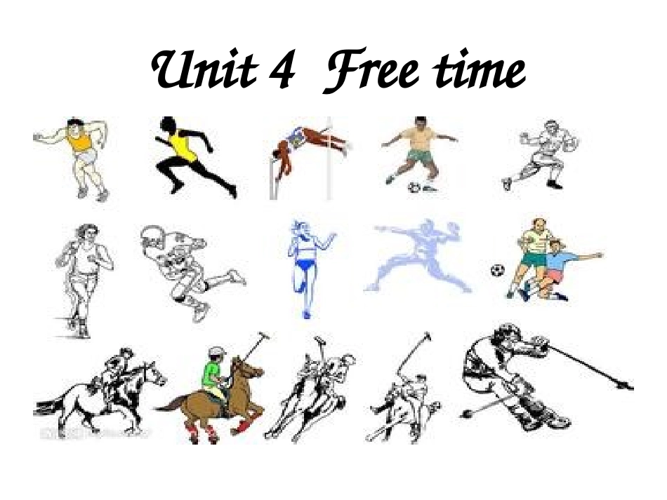 Freetime第2课时的ppt._第1页